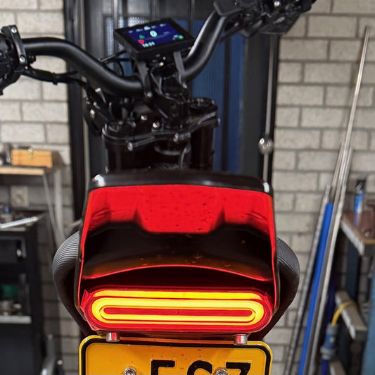 Achterlicht inbouw met geïntegreerd knipperlicht LED